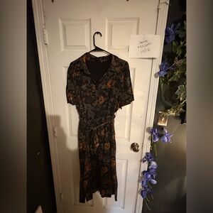 Disturbia mortify floral print dress US16